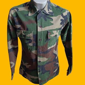 Vintage Hunting Shirt Small Men's Cabela's USA Made Camo Men's Small 1990's